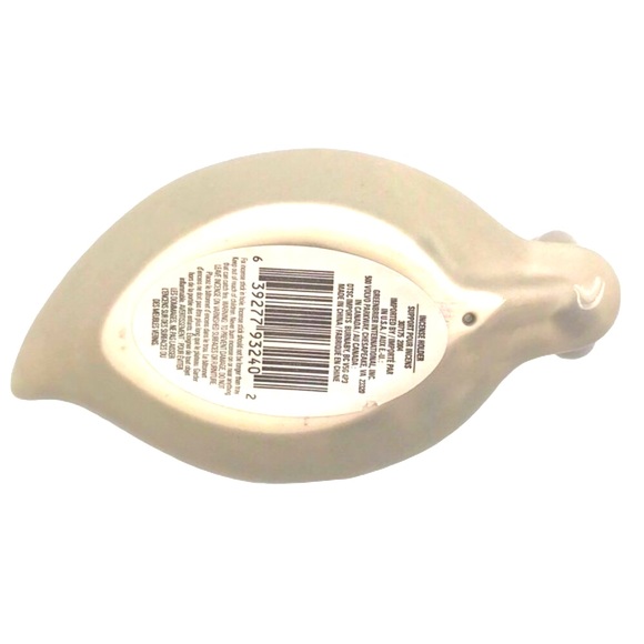 Gray Glazed Ceramic Hamsa Hands Incense Holder - Picture 4 of 6